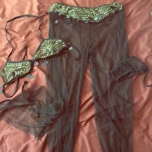 Sexy see through genie costume